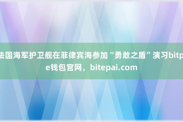 法国海军护卫舰在菲律宾海参加“勇敢之盾”演习bitpie钱包官网，bitepai.com