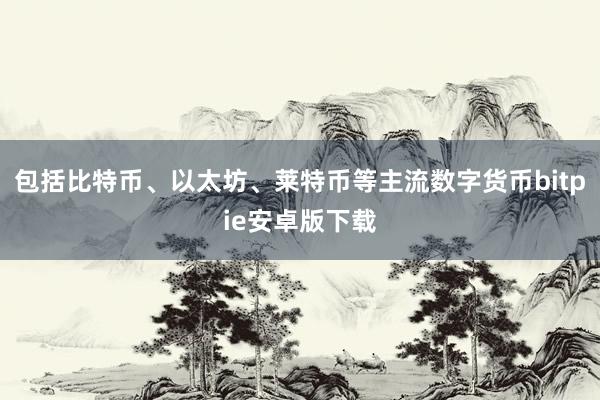 包括比特币、以太坊、莱特币等主流数字货币bitpie安卓版下载