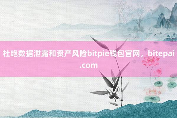 杜绝数据泄露和资产风险bitpie钱包官网，bitepai.com