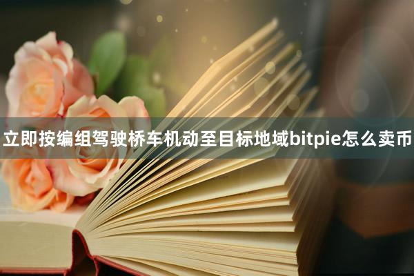 立即按编组驾驶桥车机动至目标地域bitpie怎么卖币