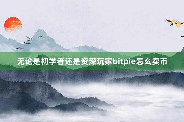 无论是初学者还是资深玩家bitpie怎么卖币