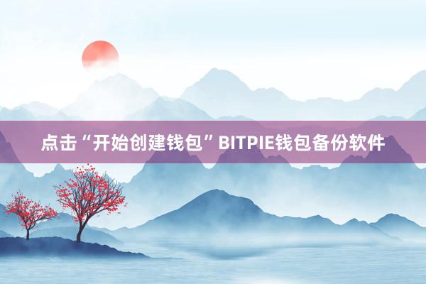 点击“开始创建钱包”BITPIE钱包备份软件