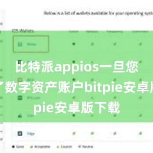 比特派appios一旦您添加了数字资产账户bitpie安卓版下载